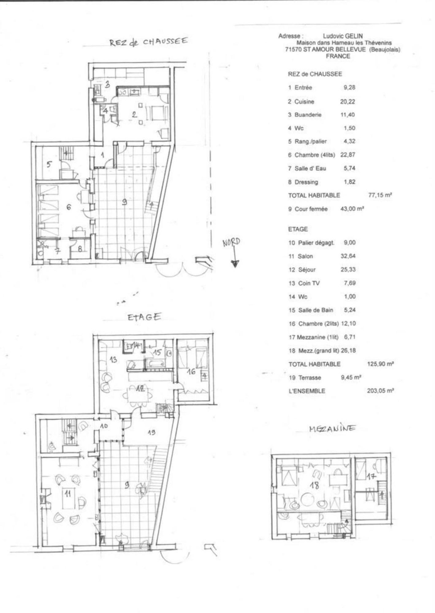 Lumineuse Et Spacieuse Maison Style Loft Saint-Amour-Bellevue Eksteriør billede
