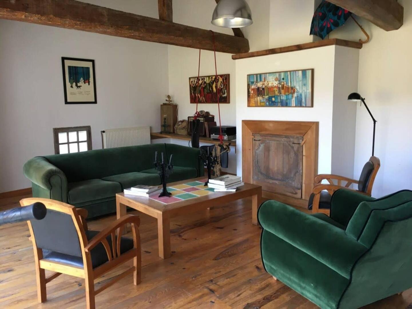 Lumineuse Et Spacieuse Maison Style Loft Saint-Amour-Bellevue Eksteriør billede
